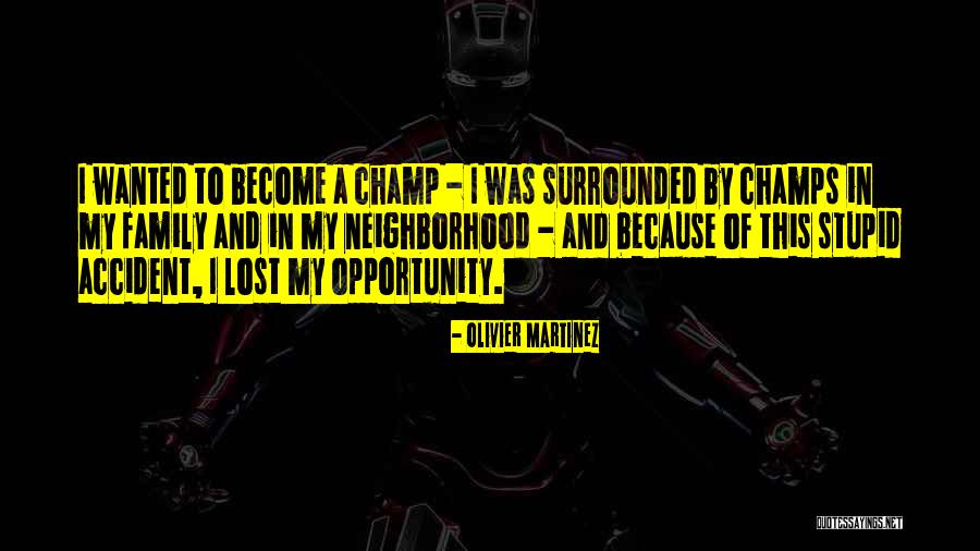 Stupid Family Quotes By Olivier Martinez Stupid Family Quotes By Olivier Martinez