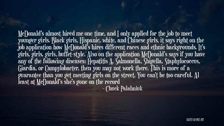Stupid Girls Quotes By Chuck Palahniuk Stupid Girls Quotes By Chuck Palahniuk