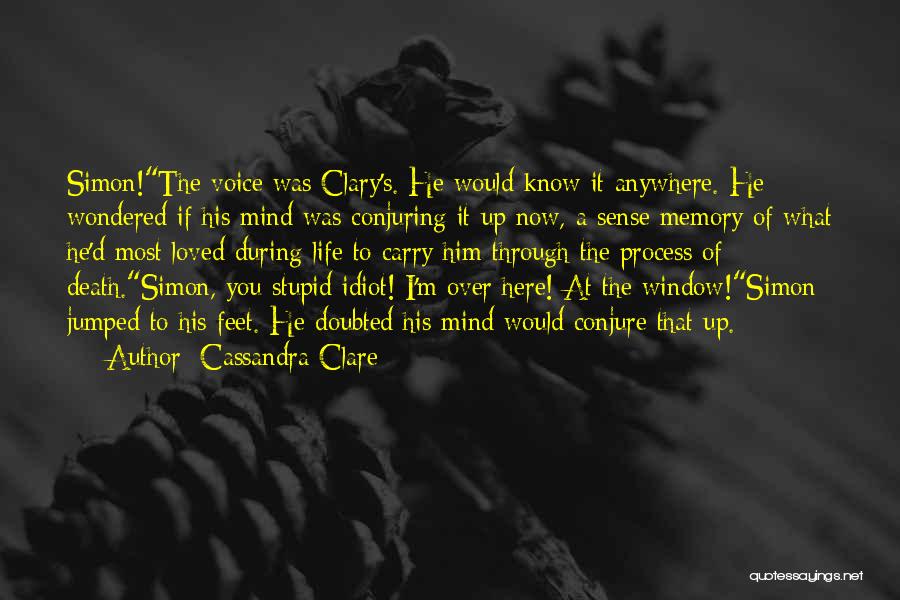 Stupid Idiot Quotes By Cassandra Clare