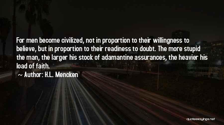 Stupid Man Quotes By H.L. Mencken