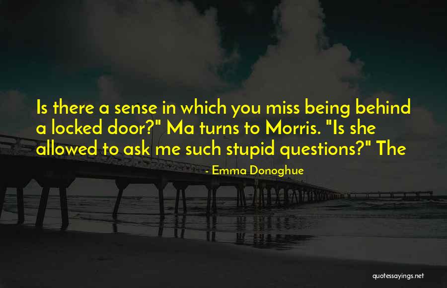 Stupid Questions Quotes By Emma Donoghue