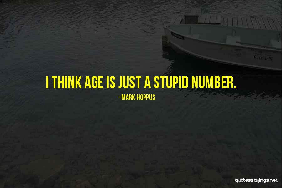 Stupid Thinking Quotes By Mark Hoppus