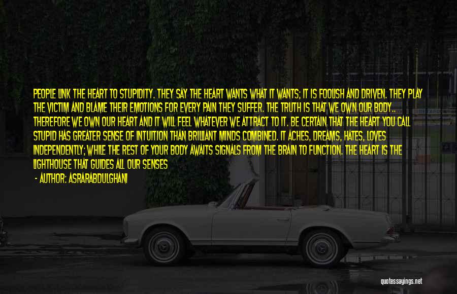 Stupidity And Genius Quotes By Asrarabdulghani