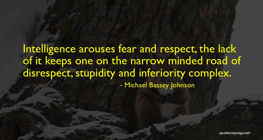 Stupidity And Intelligence Quotes By Michael Bassey Johnson