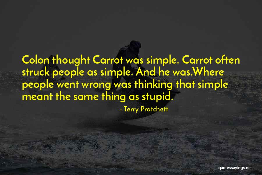 Stupidity And Intelligence Quotes By Terry Pratchett