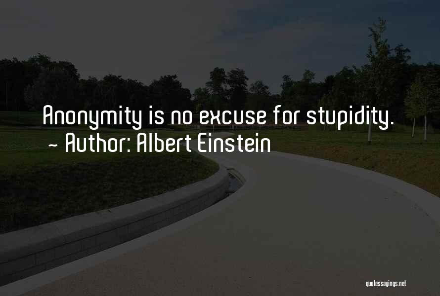 Stupidity By Einstein Quotes By Albert Einstein