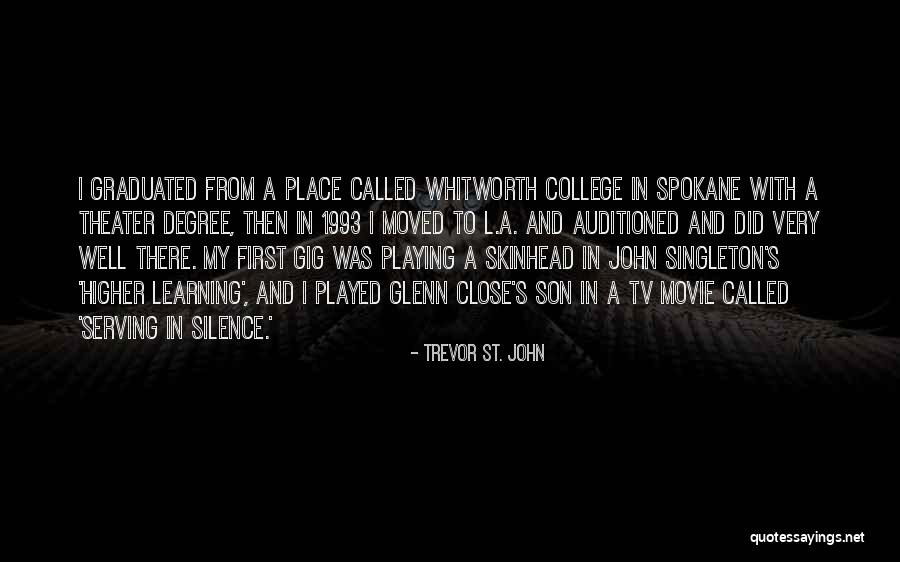 Sturzenegger Maler Quotes By Trevor St. John Sturzenegger Maler Quotes By Trevor St. John
