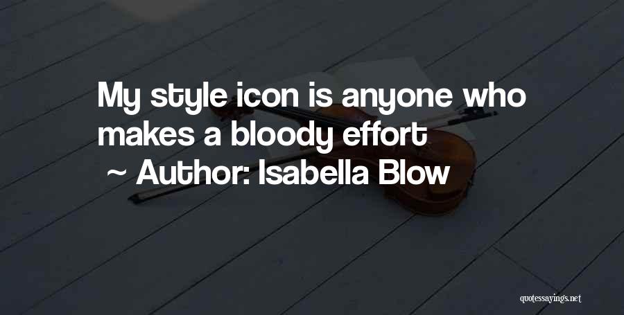 Style Icon Quotes By Isabella Blow