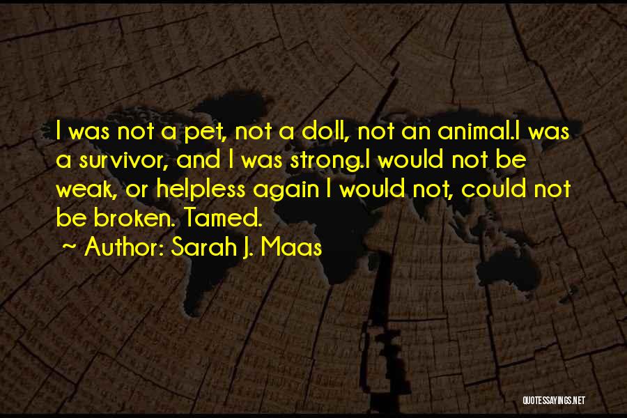 Style Pua Quotes By Sarah J. Maas