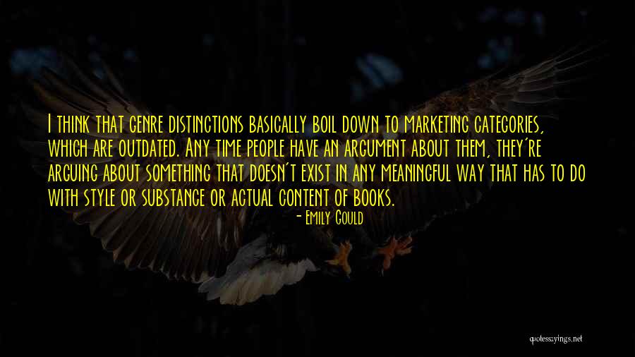 Style Substance Quotes By Emily Gould Style Substance Quotes By Emily Gould