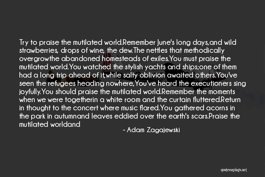 Stylish Quotes By Adam Zagajewski Stylish Quotes By Adam Zagajewski