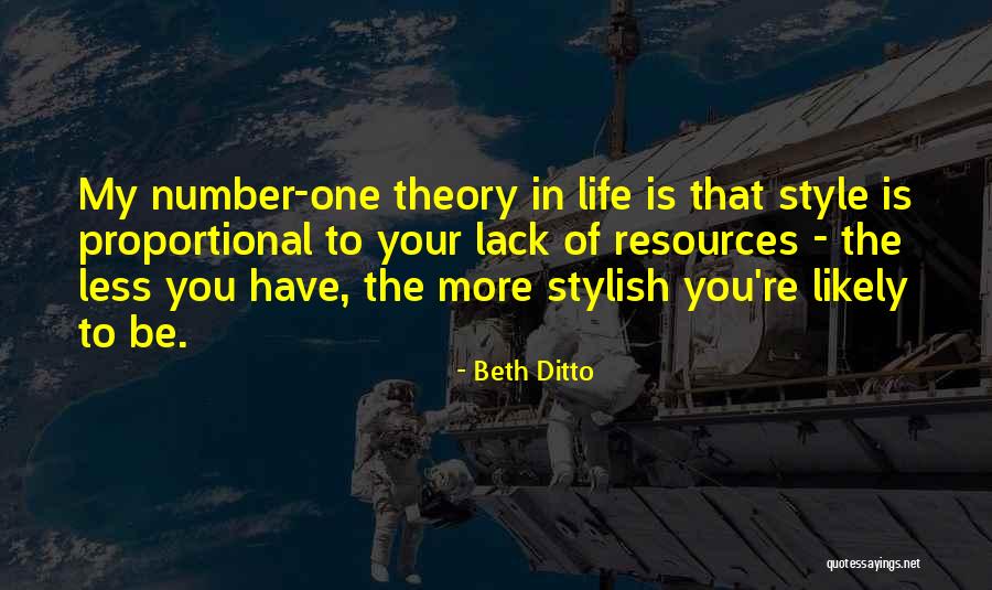 Stylish Quotes By Beth Ditto