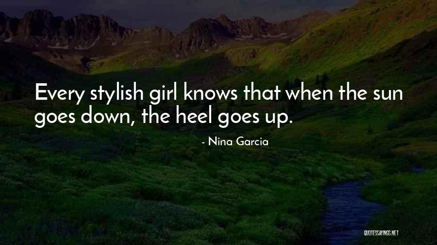 Stylish Quotes By Nina Garcia