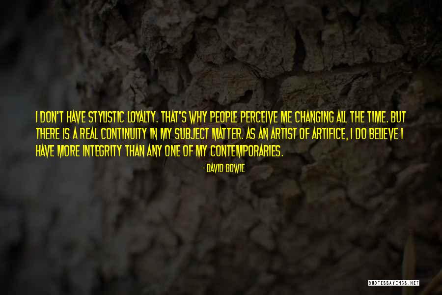 Stylistic Quotes By David Bowie Stylistic Quotes By David Bowie