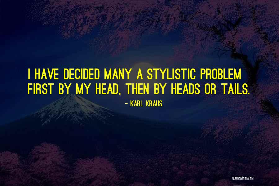 Stylistic Quotes By Karl Kraus Stylistic Quotes By Karl Kraus