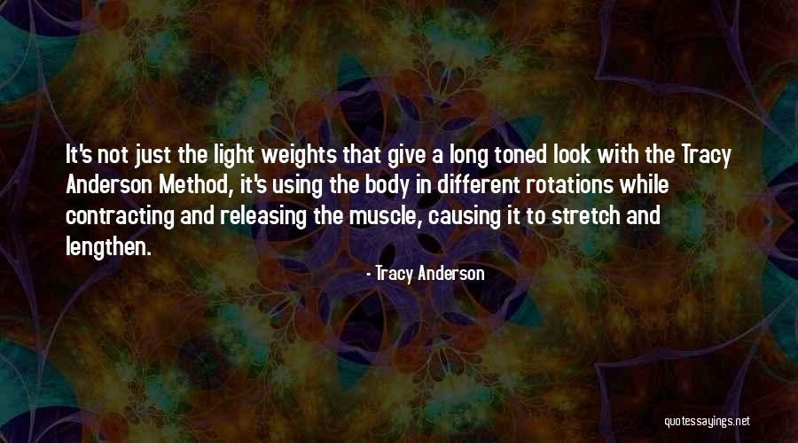 Stylistically Emulating Quotes By Tracy Anderson Stylistically Emulating Quotes By Tracy Anderson