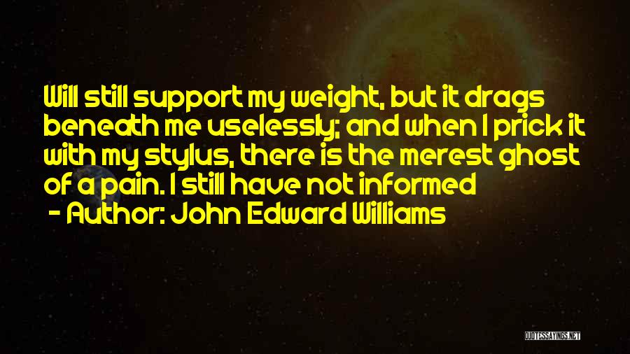 Stylus Quotes By John Edward Williams