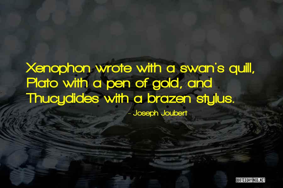 Stylus Quotes By Joseph Joubert