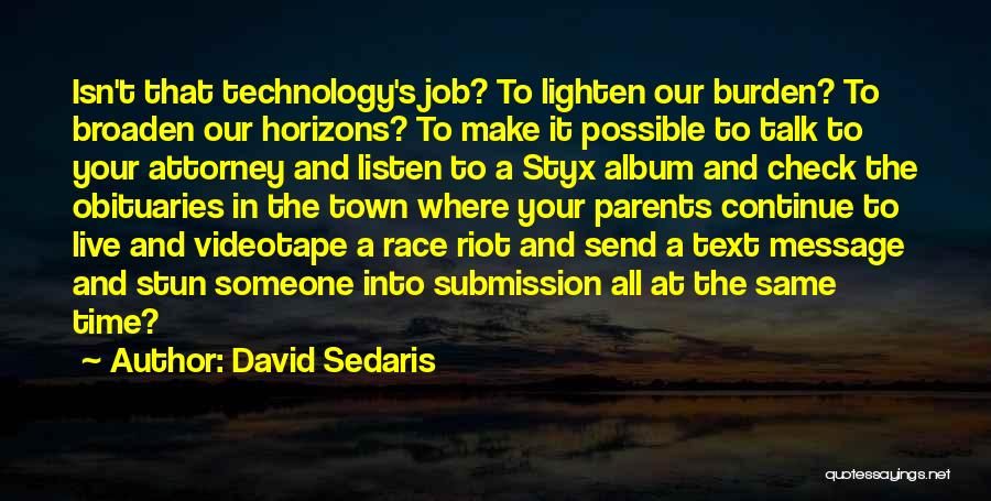 Styx Quotes By David Sedaris