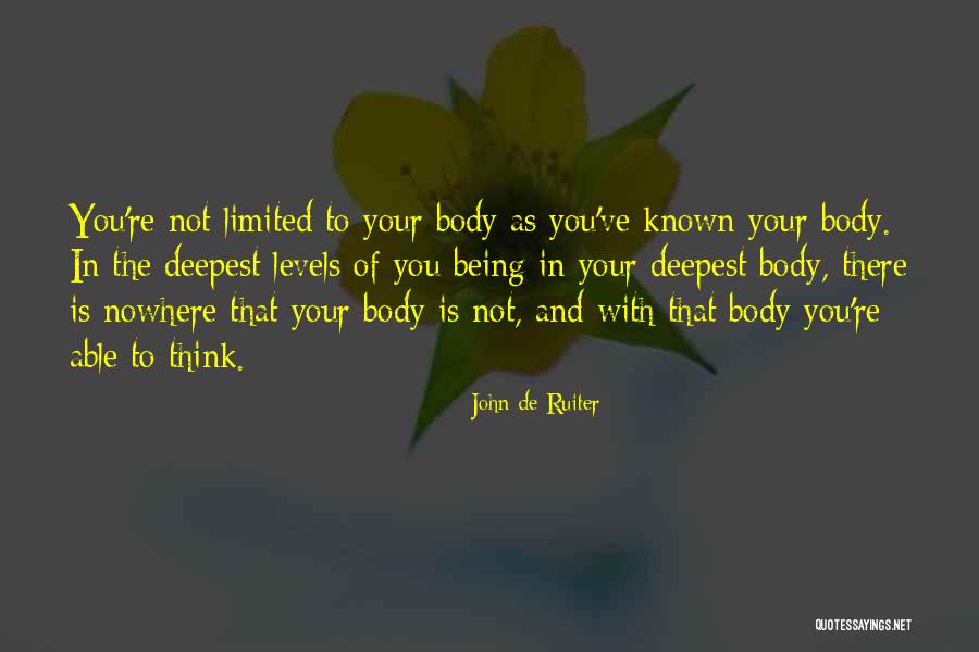 Suang Noh Quotes By John De Ruiter Suang Noh Quotes By John De Ruiter