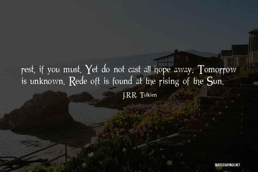 Sub Rede Quotes By J.R.R. Tolkien Sub Rede Quotes By J.R.R. Tolkien