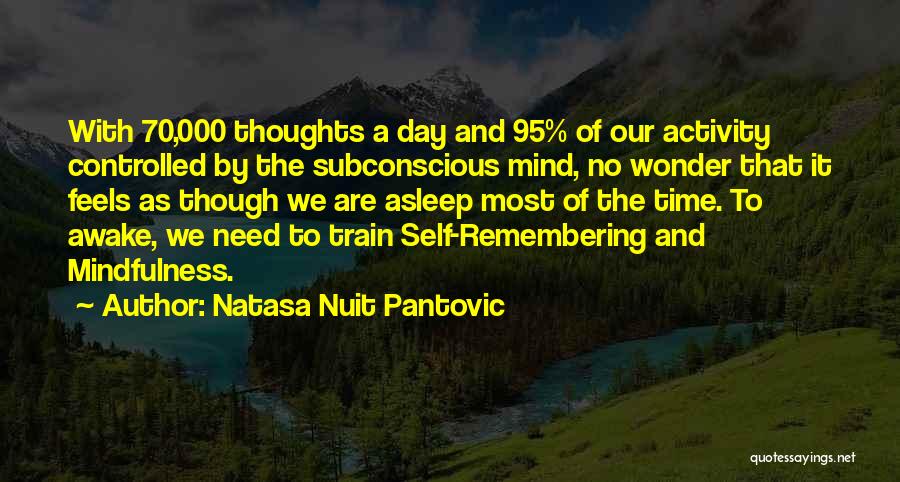Subconscious Mind Power Quotes By Natasa Nuit Pantovic