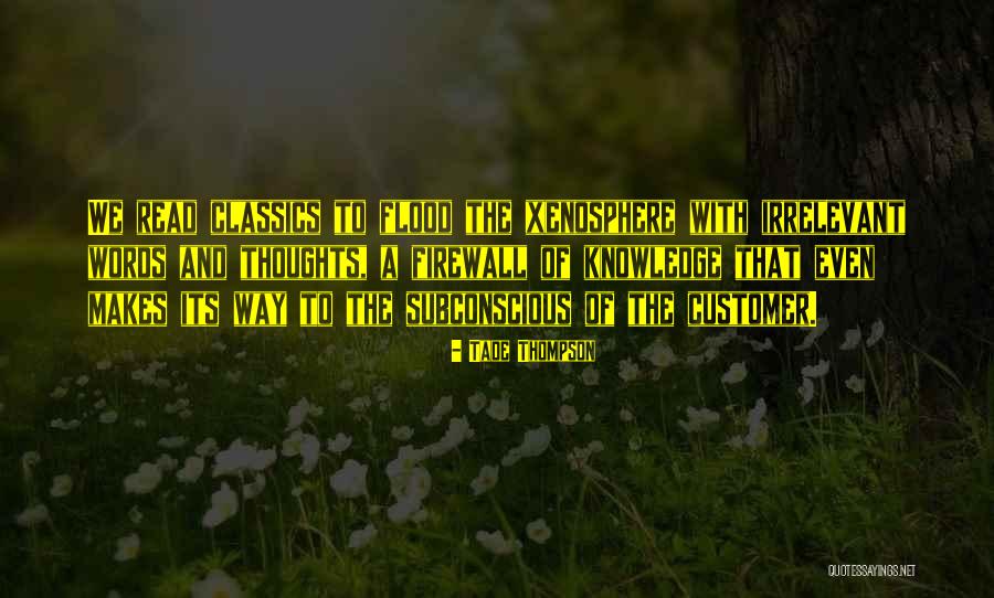 Subconscious Words Quotes By Tade Thompson Subconscious Words Quotes By Tade Thompson
