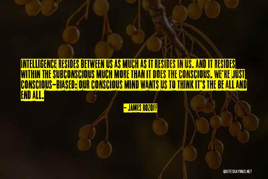 Subconsciousness And Consciousness Quotes By James Rozoff Subconsciousness And Consciousness Quotes By James Rozoff