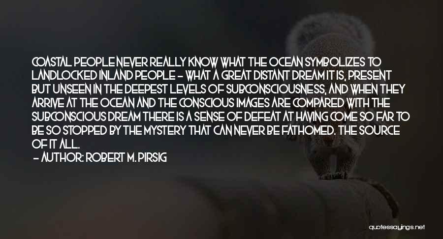 Subconsciousness Quotes By Robert M. Pirsig