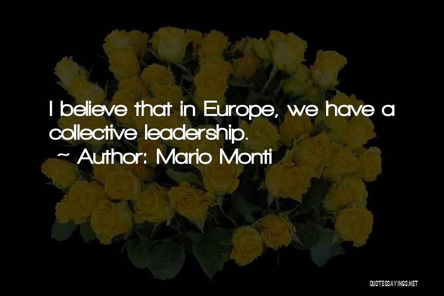 Subdividin Quotes By Mario Monti