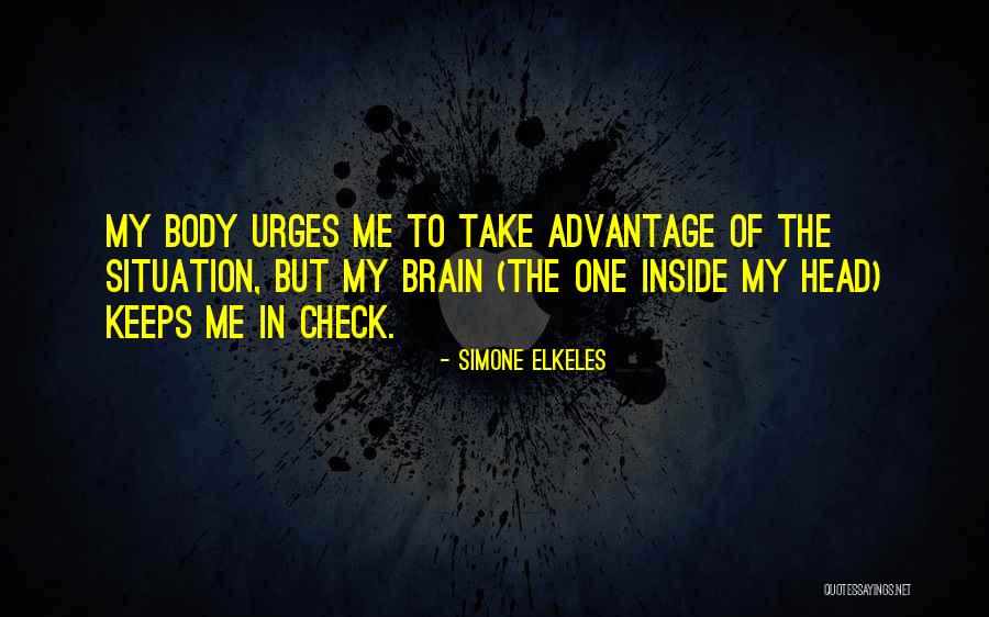 Subhasree Song Quotes By Simone Elkeles Subhasree Song Quotes By Simone Elkeles