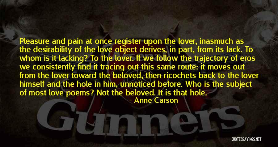 Subject And Object Quotes By Anne Carson Subject And Object Quotes By Anne Carson