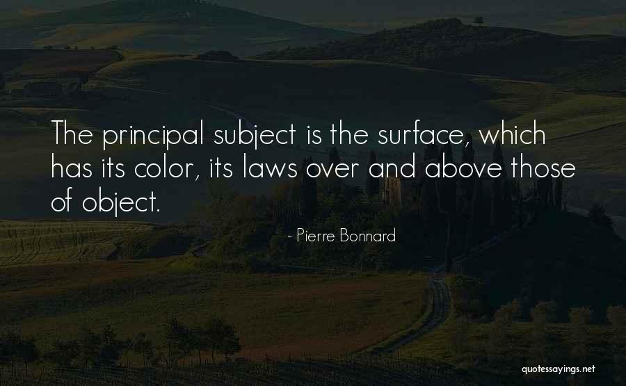Subject And Object Quotes By Pierre Bonnard Subject And Object Quotes By Pierre Bonnard