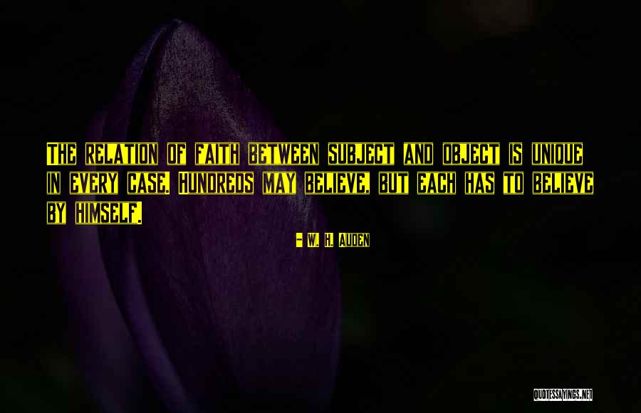 Subject And Object Quotes By W. H. Auden Subject And Object Quotes By W. H. Auden