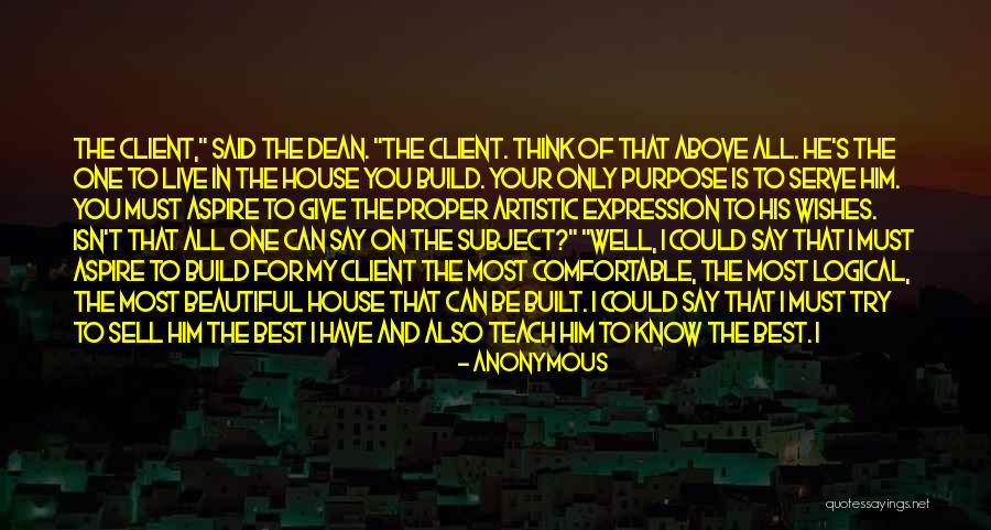 Subject For House Quotes By Anonymous Subject For House Quotes By Anonymous