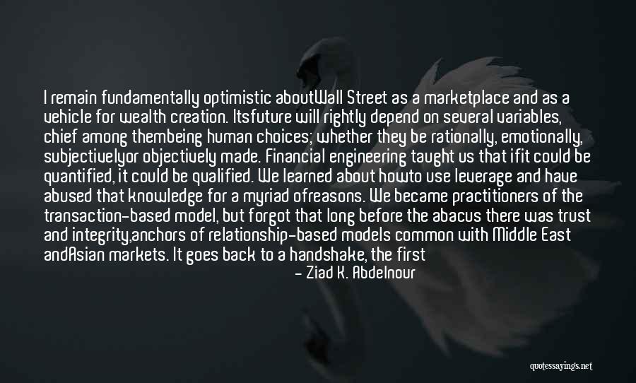 Subjectively And Objectively Quotes By Ziad K. Abdelnour