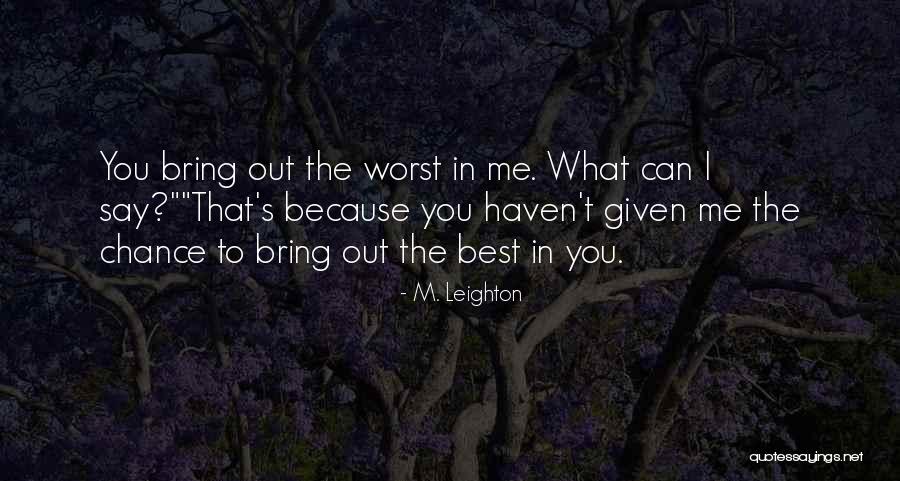Subjectivist Ontology Quotes By M. Leighton Subjectivist Ontology Quotes By M. Leighton