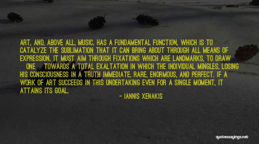 Sublimation Quotes By Iannis Xenakis