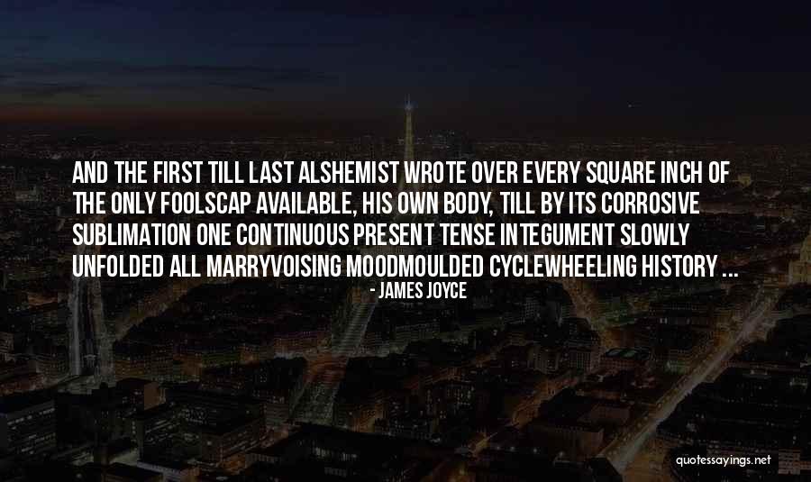 Sublimation Quotes By James Joyce