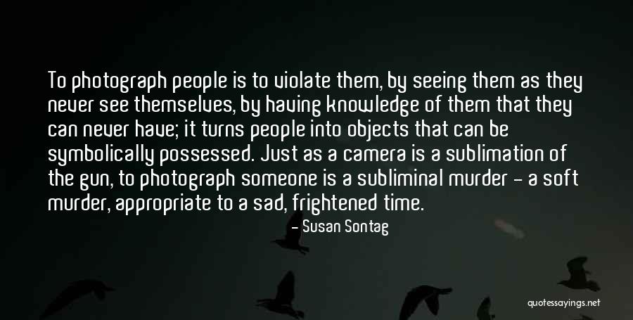 Sublimation Quotes By Susan Sontag