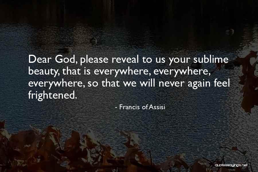 Sublime Beauty Quotes By Francis Of Assisi Sublime Beauty Quotes By Francis Of Assisi