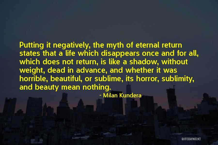 Sublime Beauty Quotes By Milan Kundera Sublime Beauty Quotes By Milan Kundera