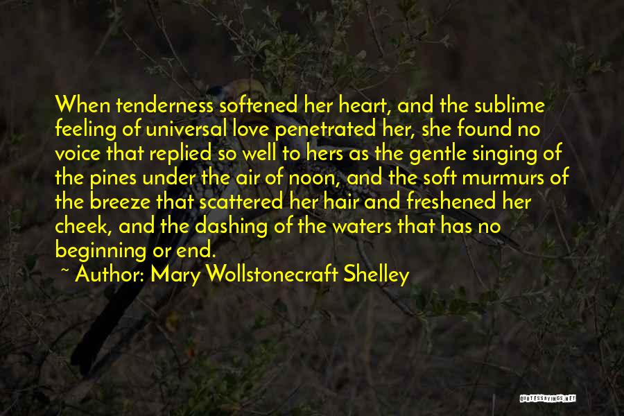 Sublime Nature Quotes By Mary Wollstonecraft Shelley