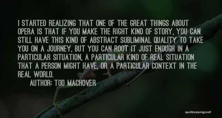 Subliminal Quotes By Tod Machover