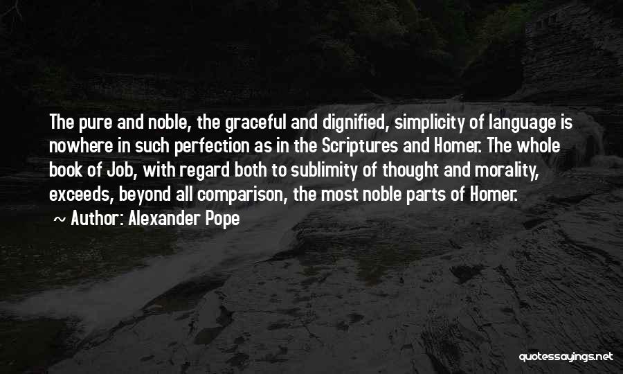 Sublimity Quotes By Alexander Pope