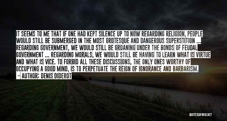 Submerged Quotes By Denis Diderot