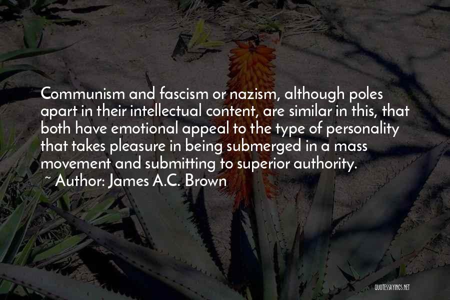 Submerged Quotes By James A.C. Brown