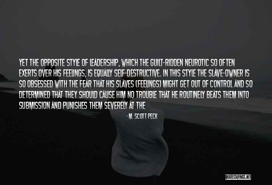 Submission And Control Quotes By M. Scott Peck Submission And Control Quotes By M. Scott Peck