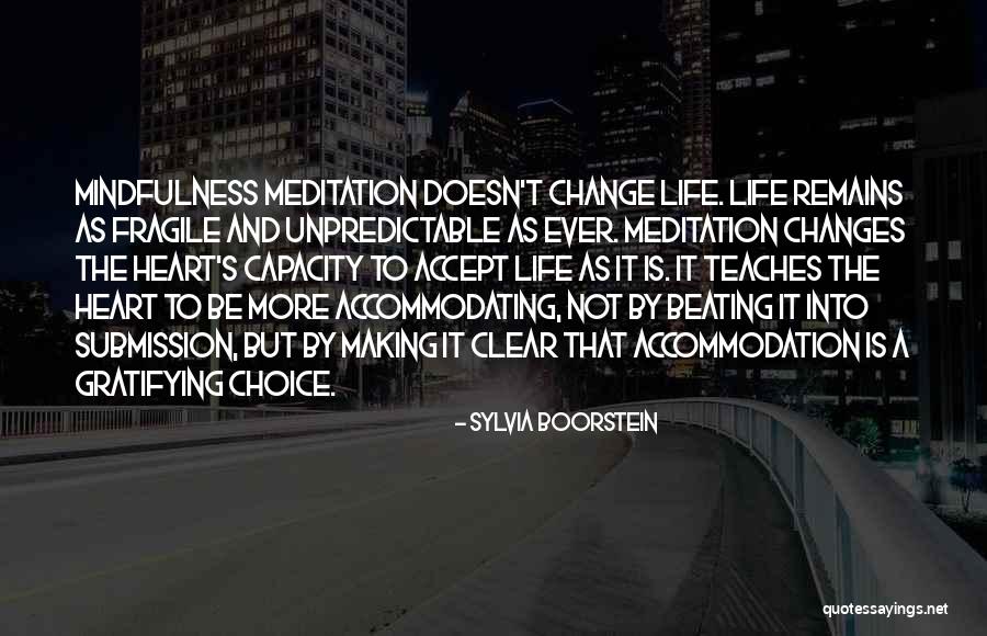 Submission And Control Quotes By Sylvia Boorstein Submission And Control Quotes By Sylvia Boorstein
