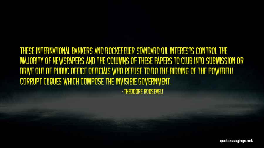 Submission And Control Quotes By Theodore Roosevelt Submission And Control Quotes By Theodore Roosevelt